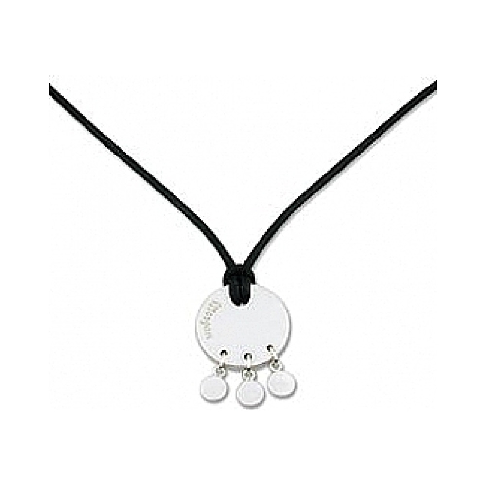 Серебряное колье без камня № 6423