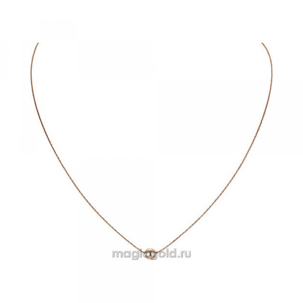 Золотое колье без камня № 163257