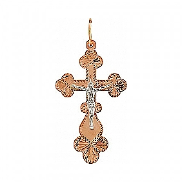 Крест с ручной разгравировкой № 77464