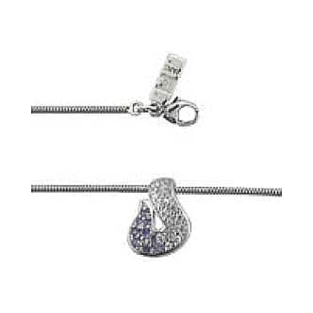  Колье с фианитом TED LAPIDUS № 35604