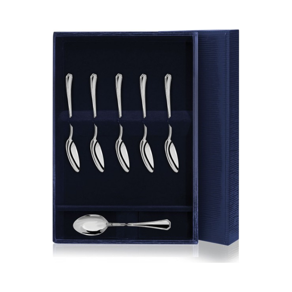 Набор серебряных кофейных ложек «Элегант»