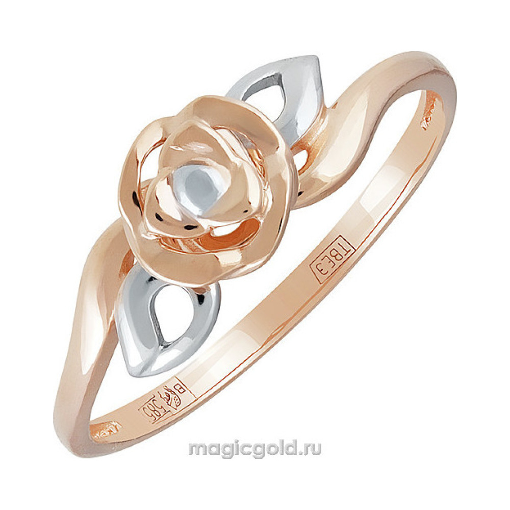 Золотое кольцо без камня № 140881