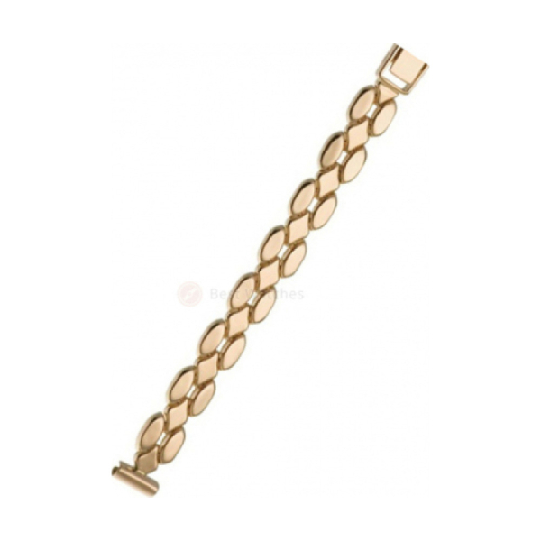 Золотой браслет для часов № 51206