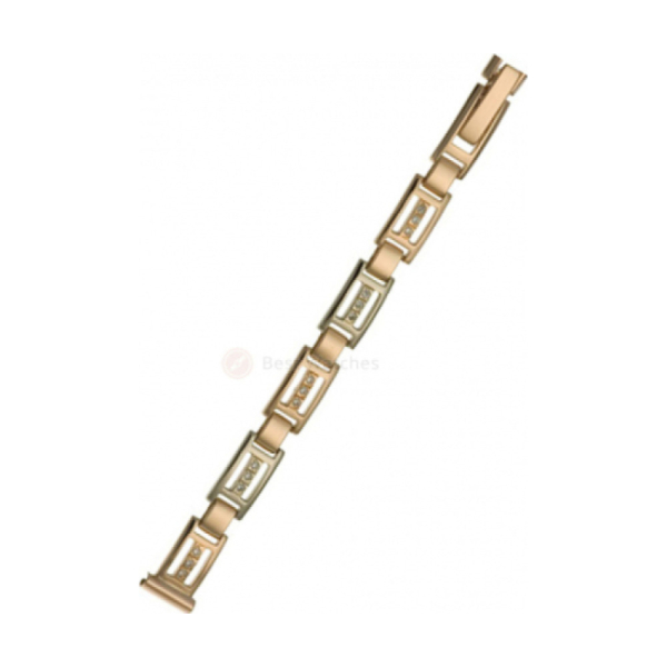 Золотой браслет для часов № 3165007