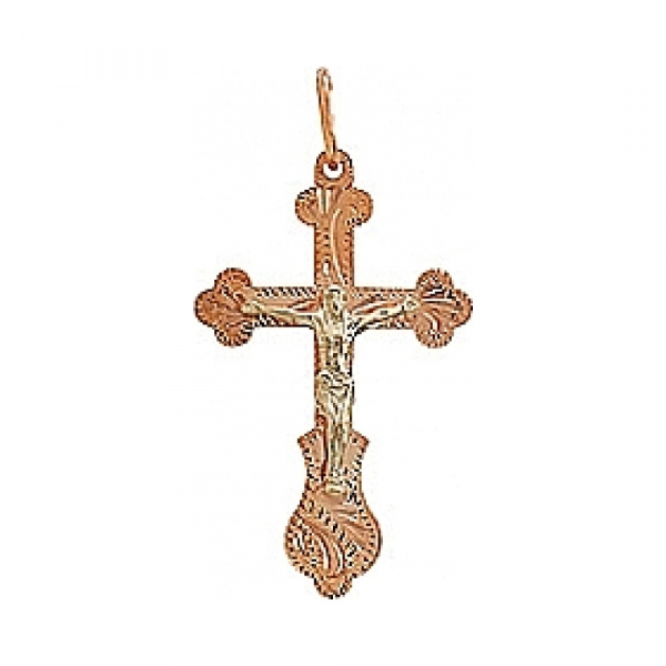 Крест с ручной разгравировкой № 79000