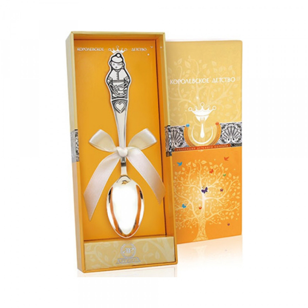 Детская серебряная ложка «Мальчик»