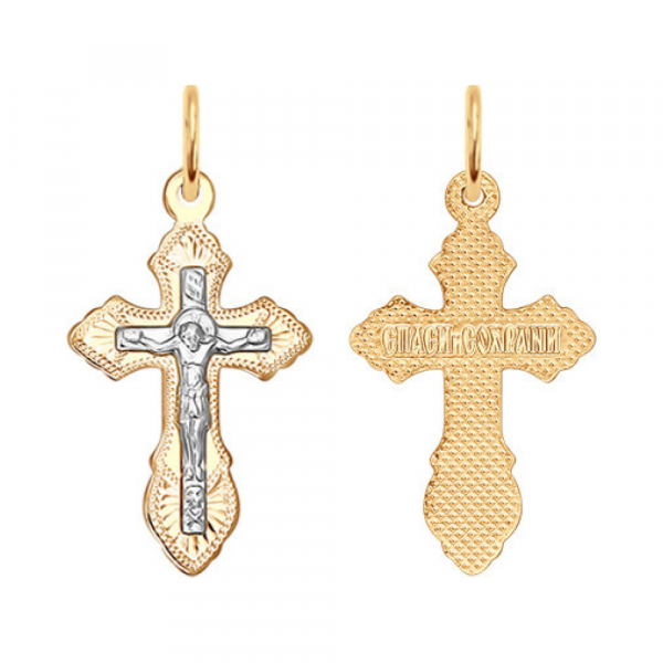 Крест штамп. с нак. б/з № 156569