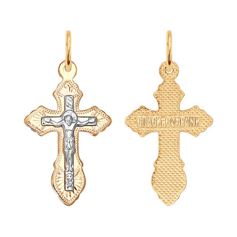 Крест штамп. с нак. б/з № 156569