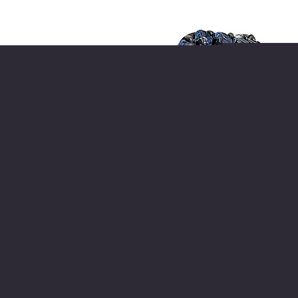 Золотое кольцо с аметистом и фианитом № 83025