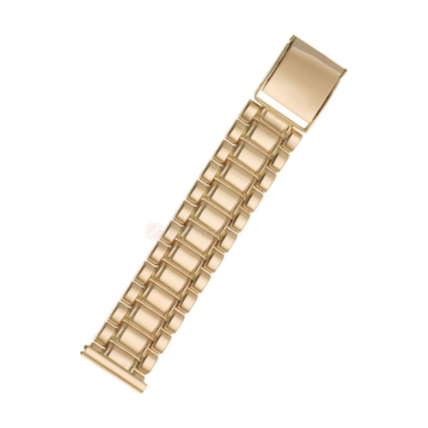 Золотой браслет для часов № 42015
