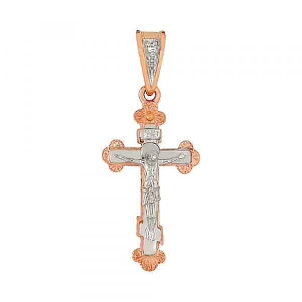 Крест с бриллиантом № 86148