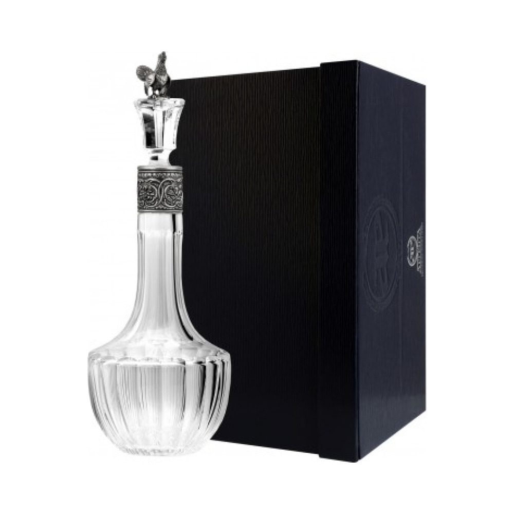 Графин д/водки "Глухарь" с чернением