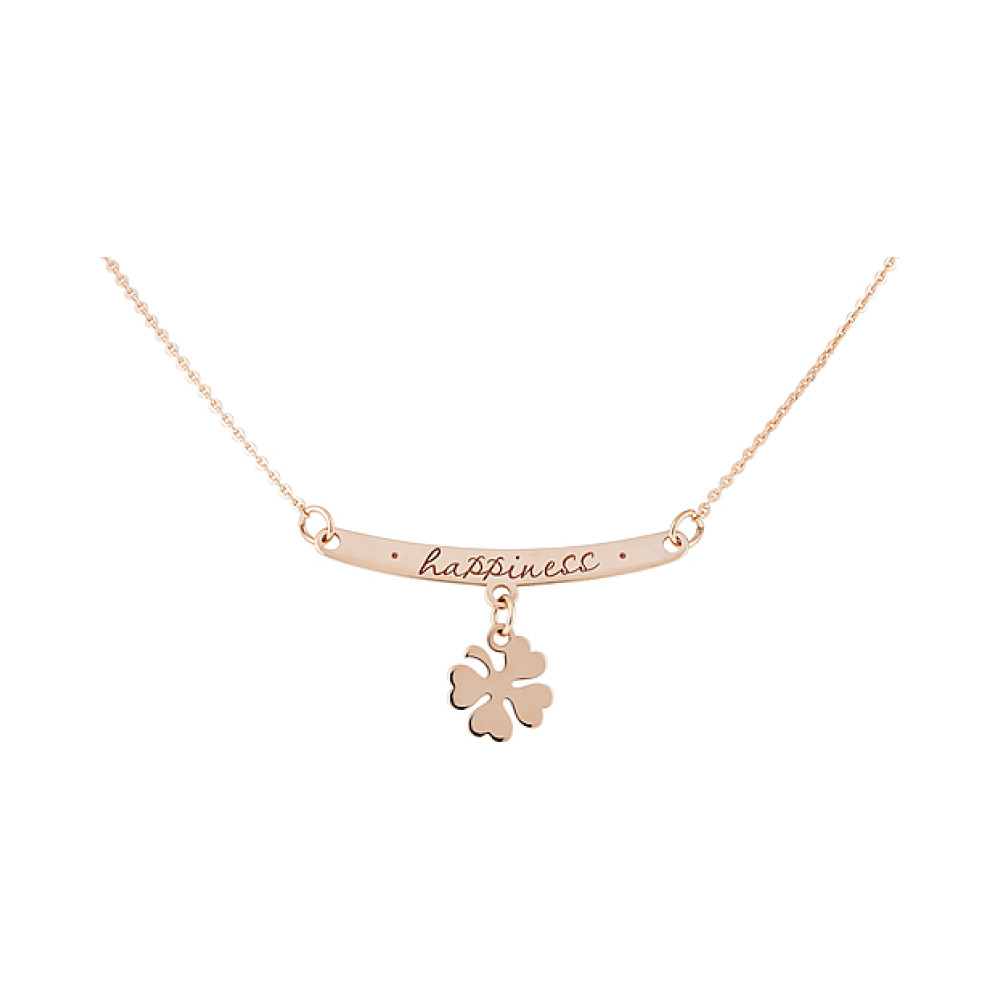 Золотое колье без камня № 124353