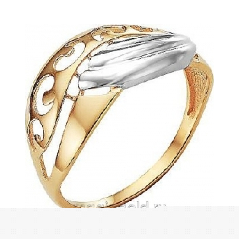 Золотые серьги с топазом и фианитом № 128694