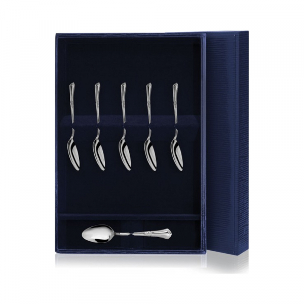 Набор серебряных кофейных ложек  Фаворит 