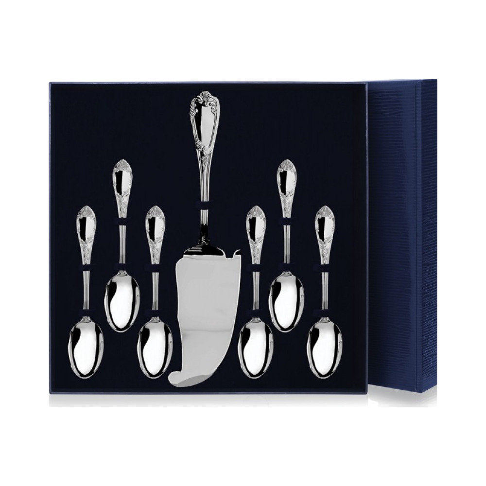 Серебряный чайный набор «Престиж» из 7 предметов