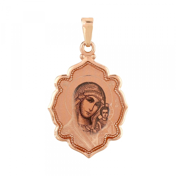 Икона с лазерной гравировкой и холодной эмалью № 105439