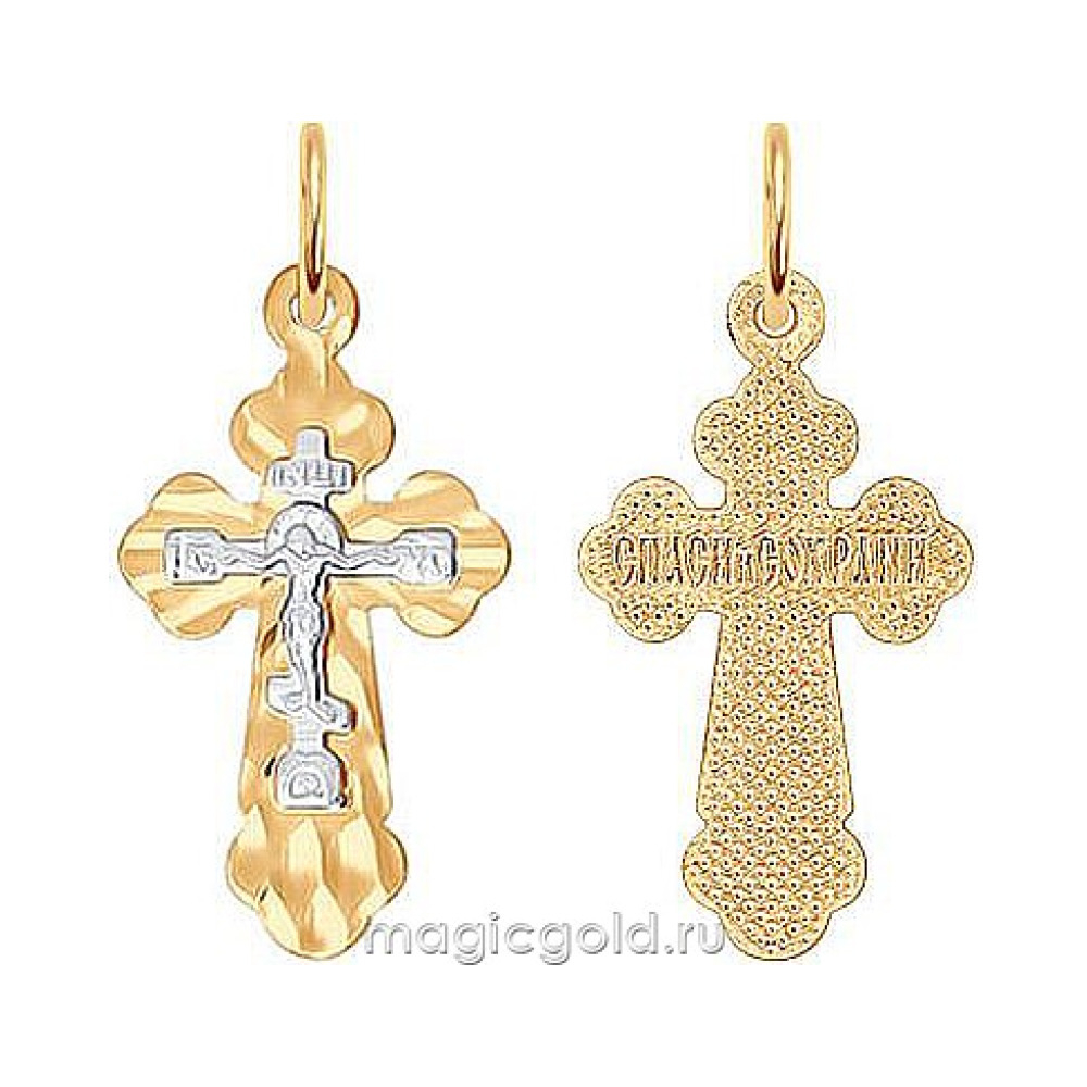 Крест штамп. с нак. б/з № 174019