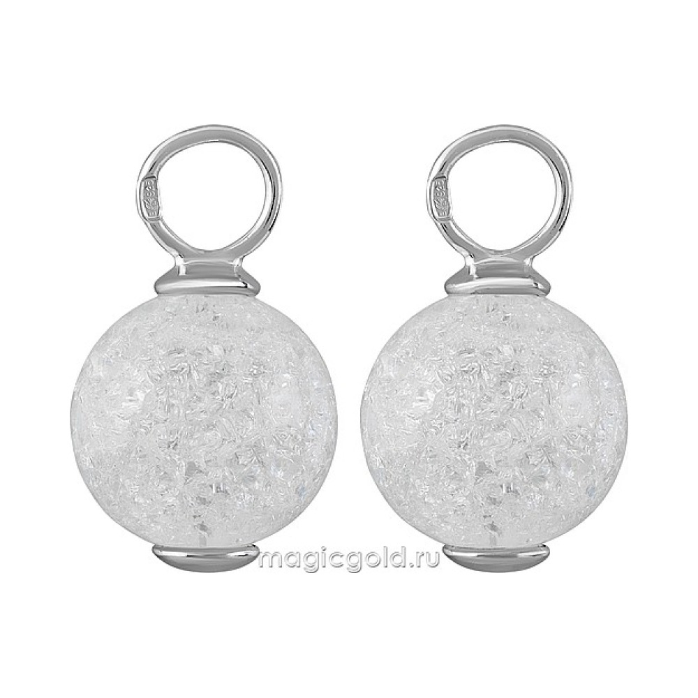 Серебряная подвеска с кварцем № 139598