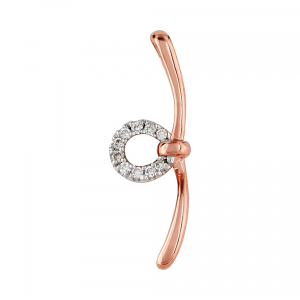 Золотая подвеска с бриллиантами № 98104