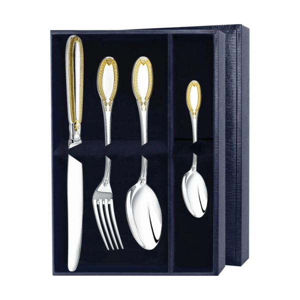 Набор столовый Император с позолотой (арт - 771нб01802)