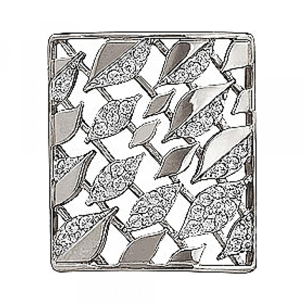 Золотая подвеска с фианитом № 71612