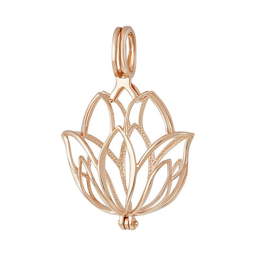 Золотая подвеска без камня № 138078