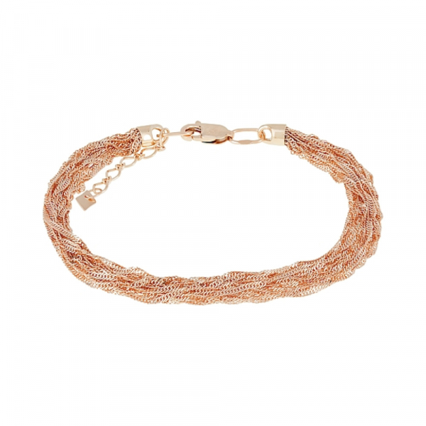 Золотой браслет с удлинителем № 118976