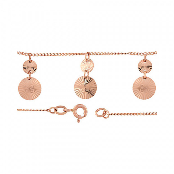 Золотой браслет без камня № 85469