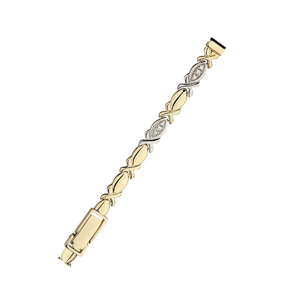 Фотография: золотой браслет для часов № 606096 - #1