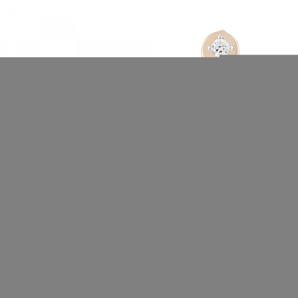 Серьга с фианитом № 128371