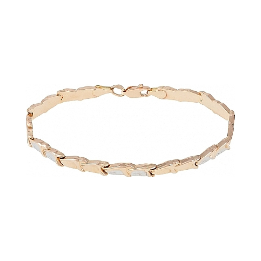 Золотой браслет без камня № 107570