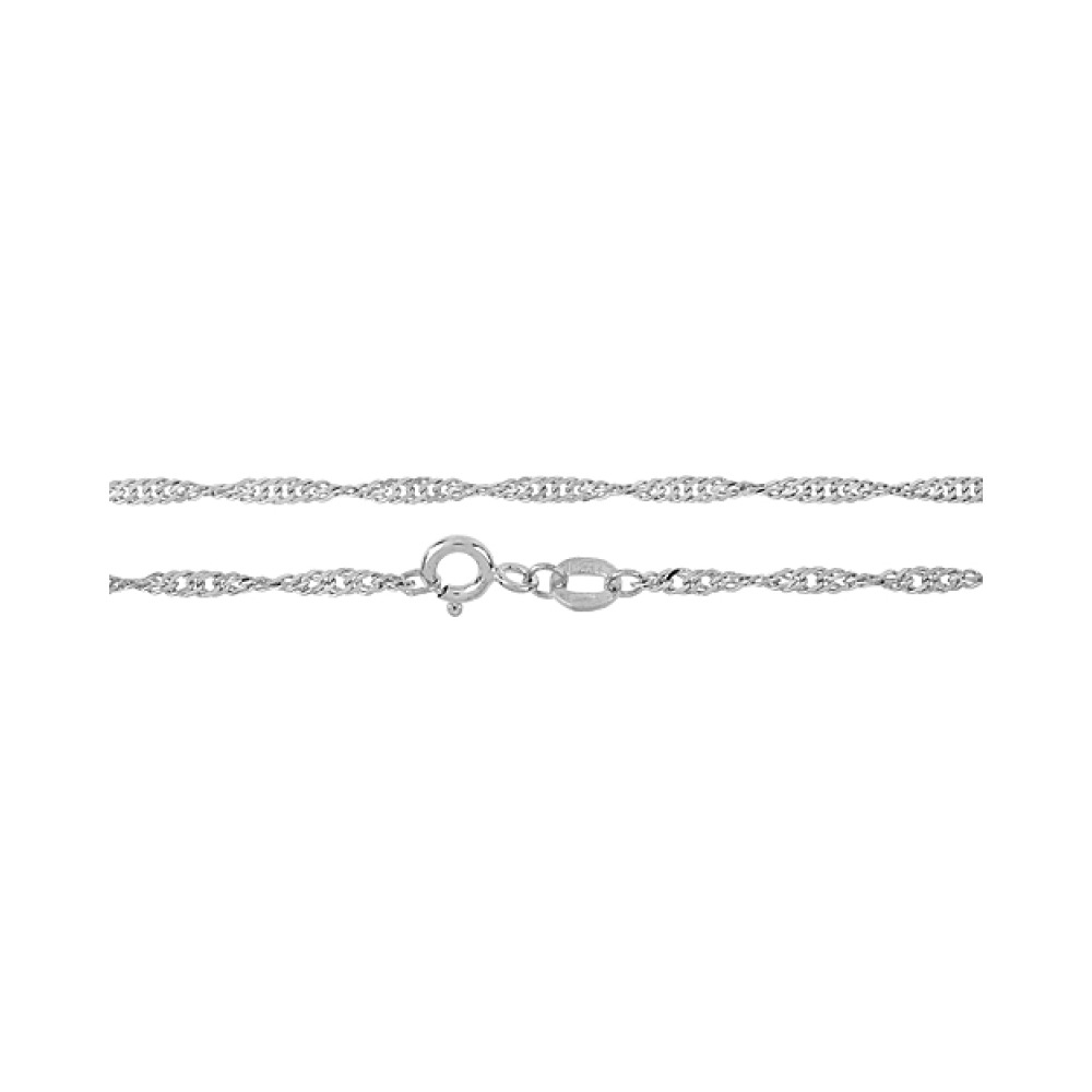 Серебряная цепь сингапур род. № 123368