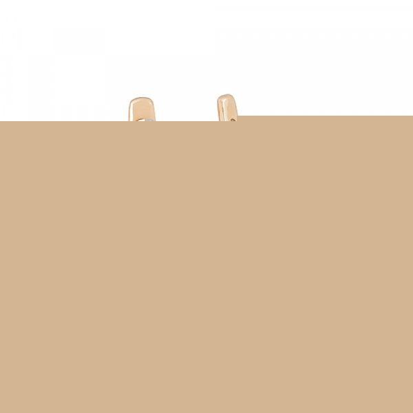 Золотая подвеска с фианитом № 138520