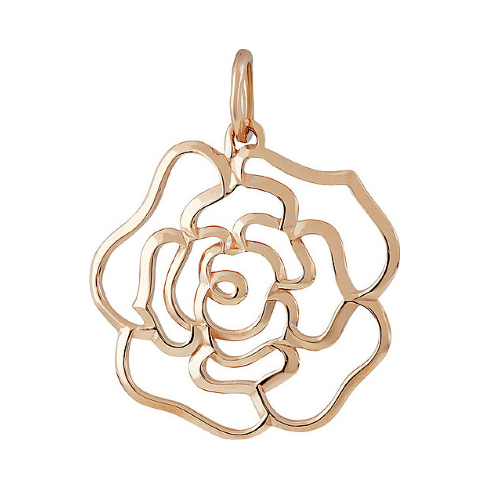 Золотая подвеска без камня № 137309