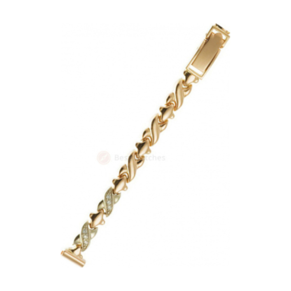 Золотой браслет для часов № 3161065