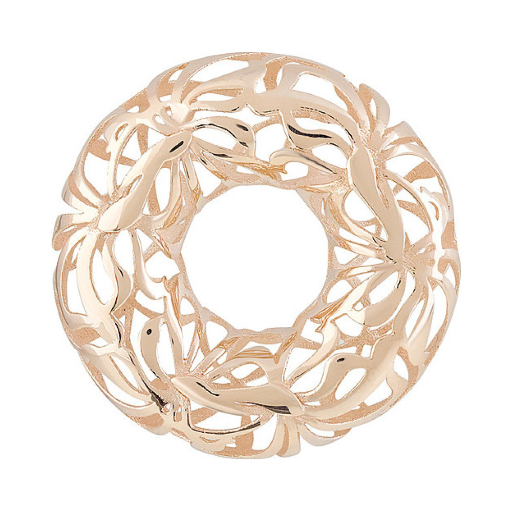 Золотая подвеска без камня № 128871