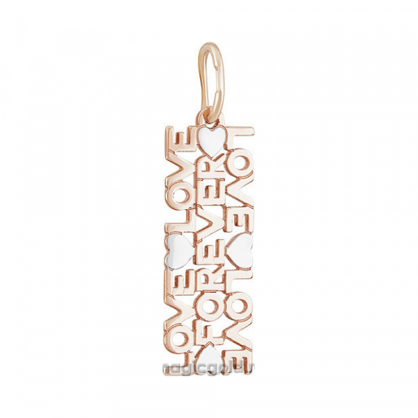 Золотая подвеска без камня № 155883