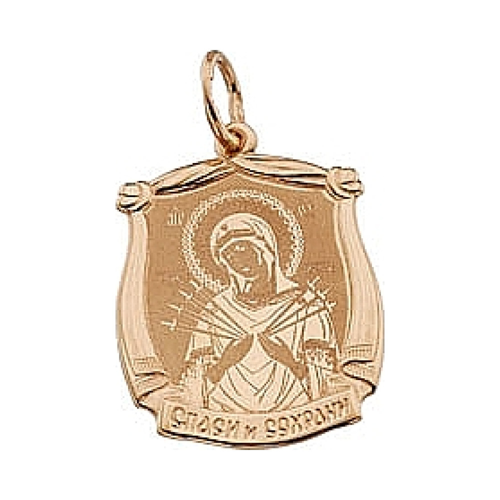 Икона "Семистрельная Божия Матерь" № 29018