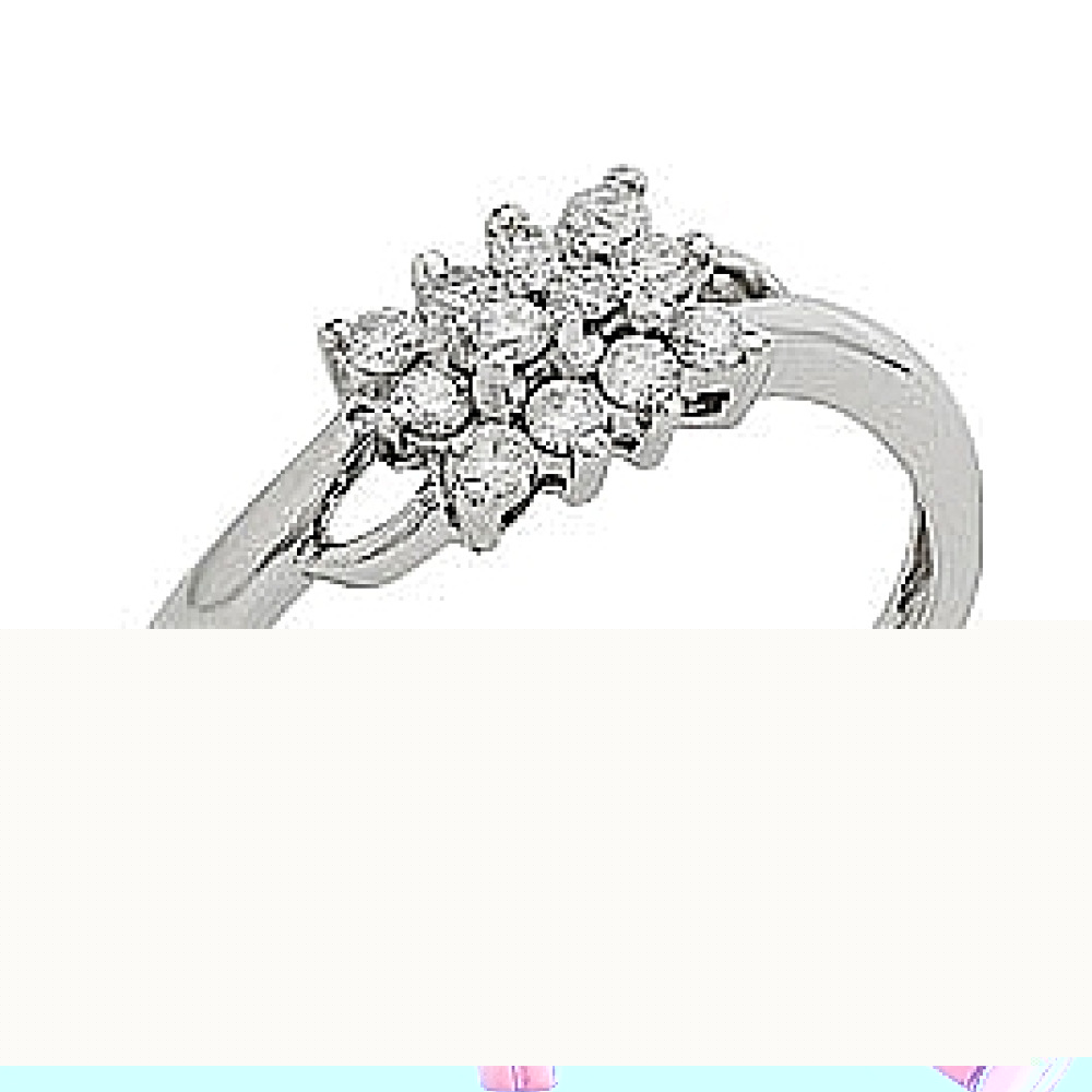 Золотые серьги с бриллиантом № 114114