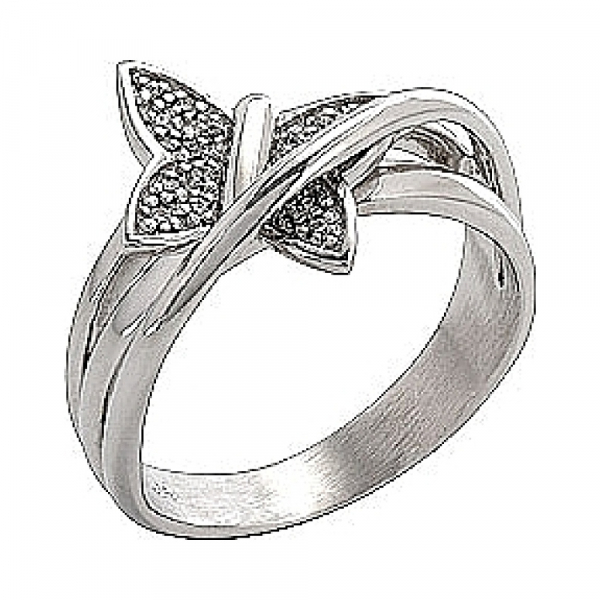  Кольцо с фианитом TED LAPIDUS № 32635