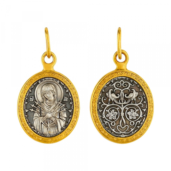 Икона с золотым покрытием № 96538