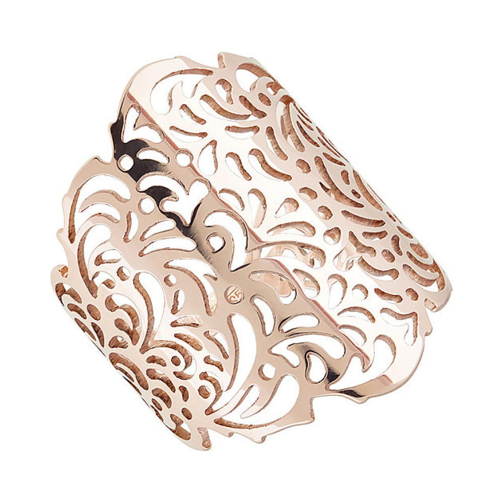 Золотое кольцо без камня № 124291