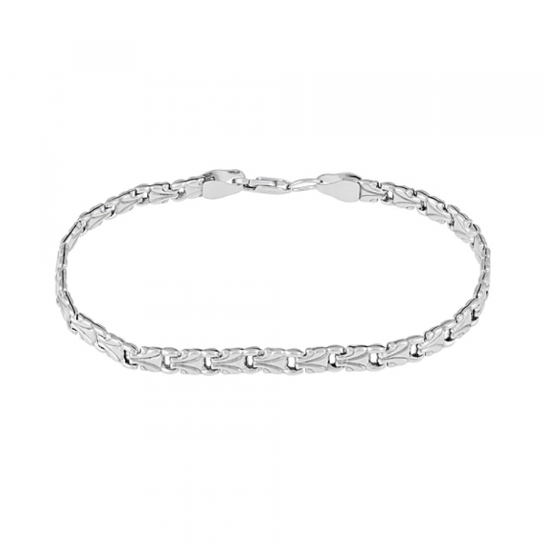 Серебряный браслет № 128741