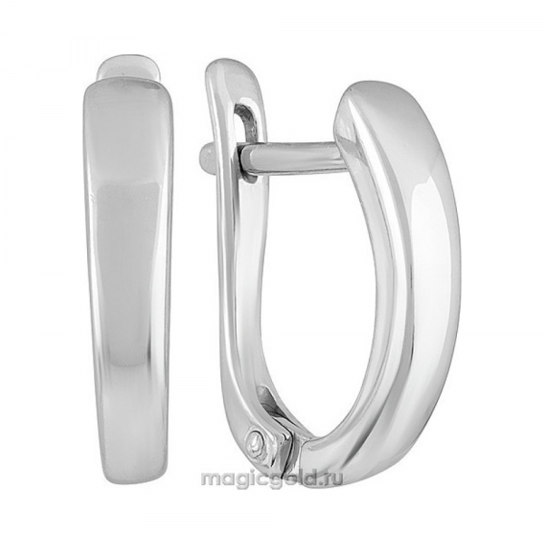 Серебряные серьги б\к № 139545