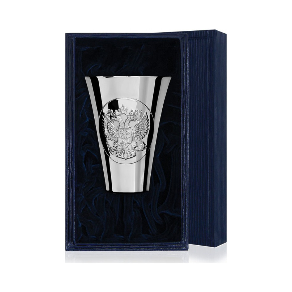 Серебряная стопка «Герб»