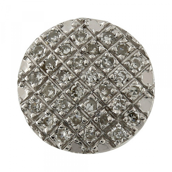 Золотая подвеска с бриллиантами № 107056