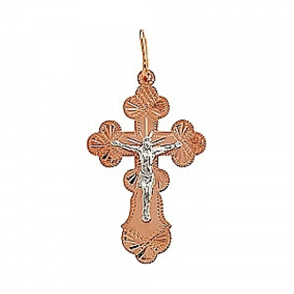 Крест с ручной разгравировкой № 77476