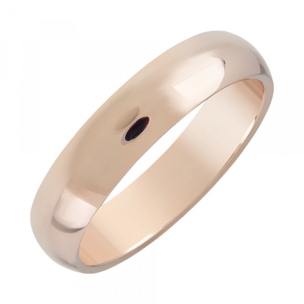 Золотое кольцо обручальное 4мм № 127054