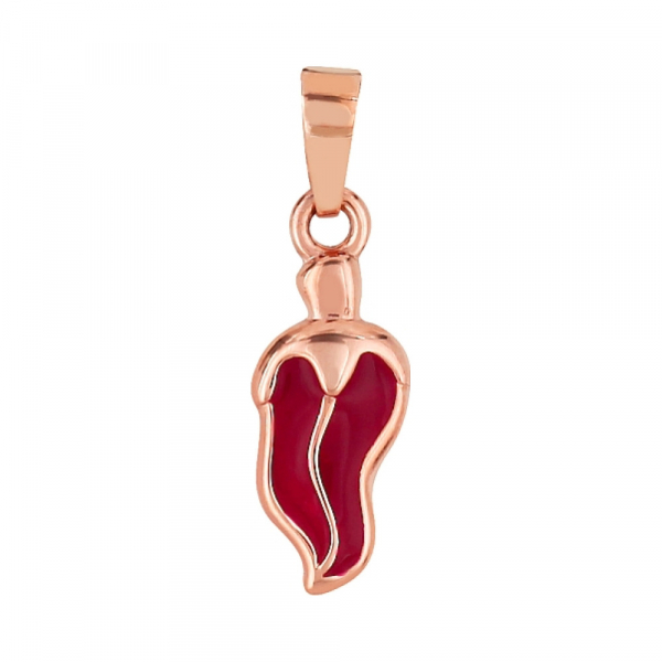 Золотая подвеска с эмалью № 97403